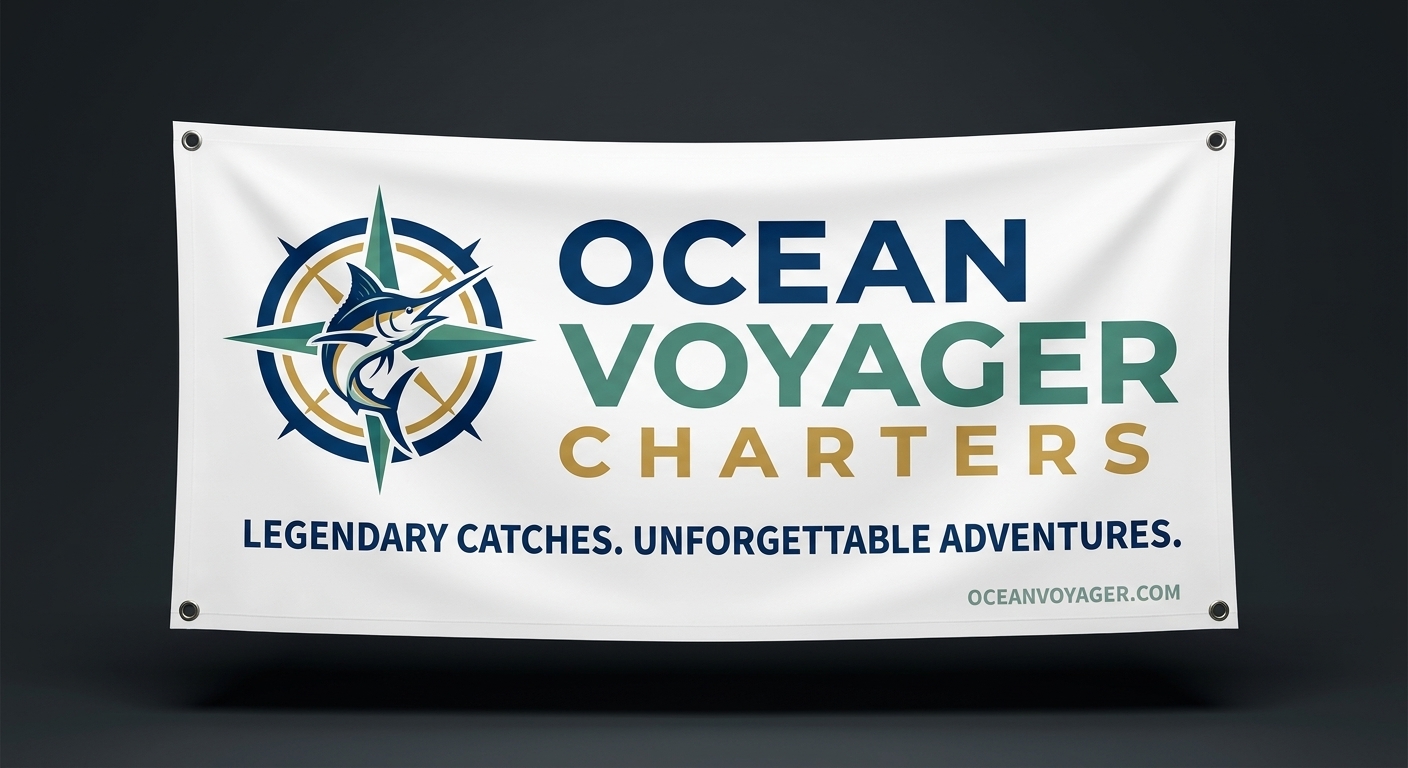 18oz Single Sided Blockout Banner
