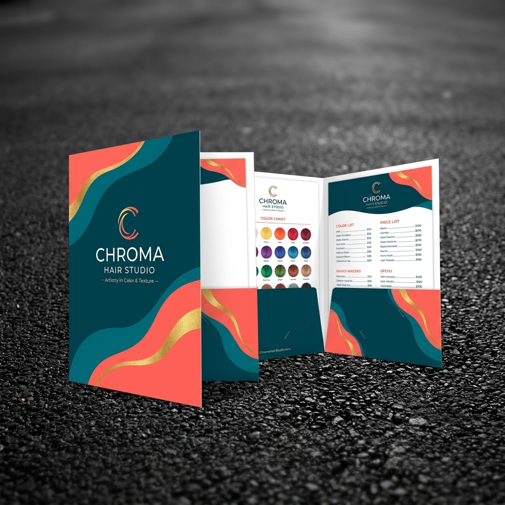 6x9 Presentation Folder