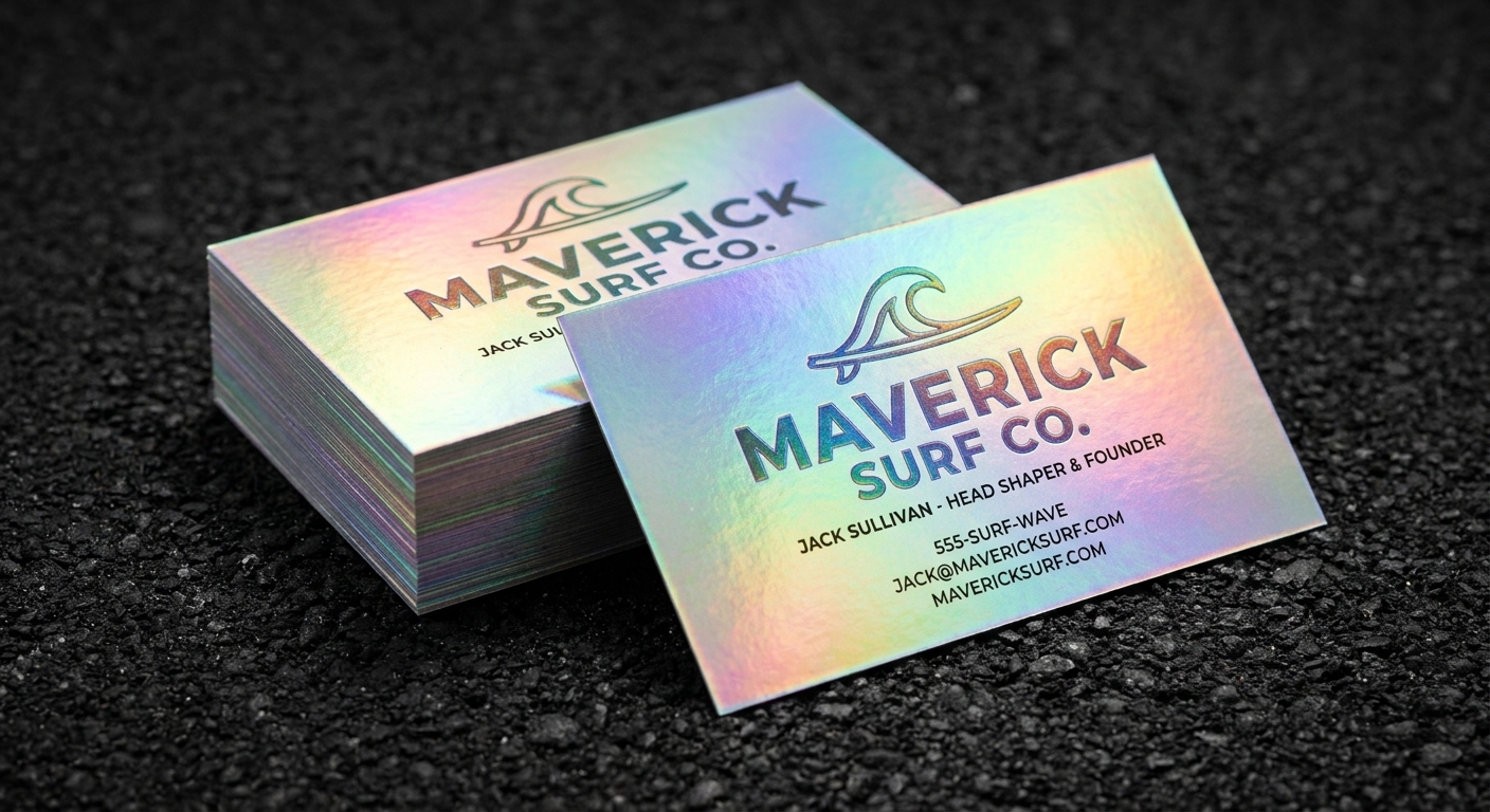 Akuafoil Business Cards