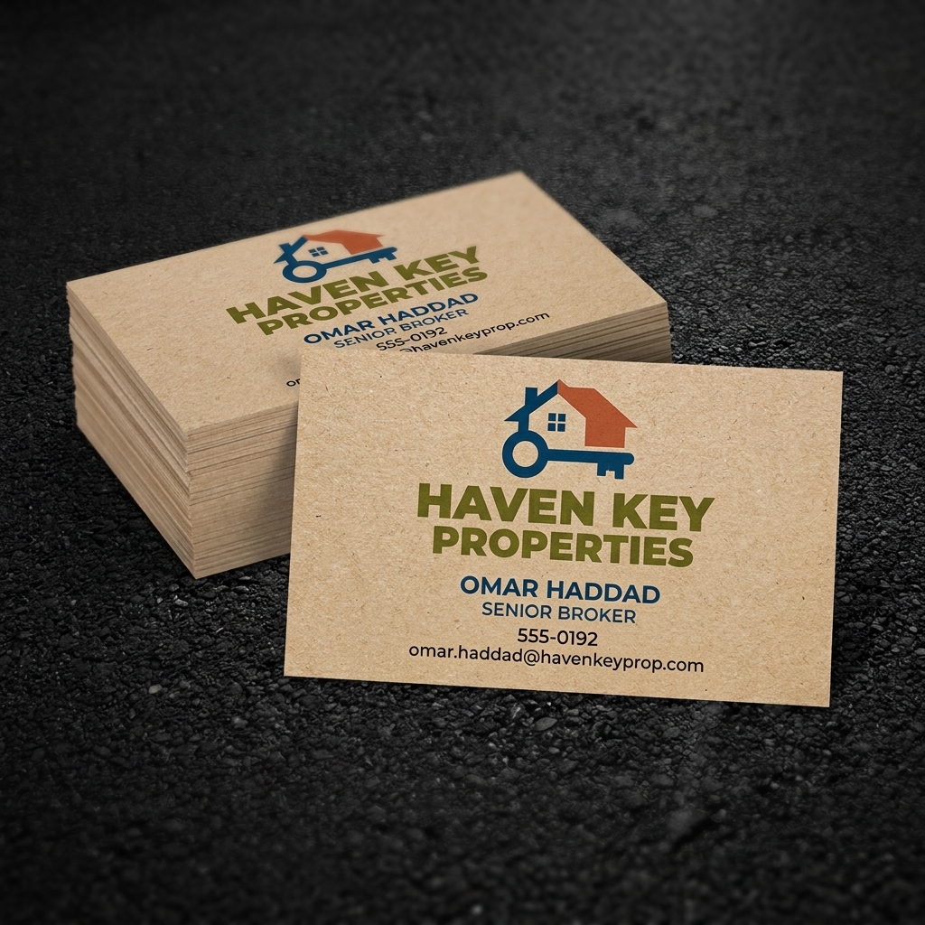 Brown Kraft Business Cards