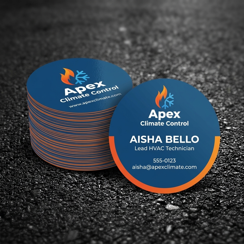 Circle Business Cards