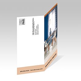 Direct Mail Half Fold Flyers And Brochures
